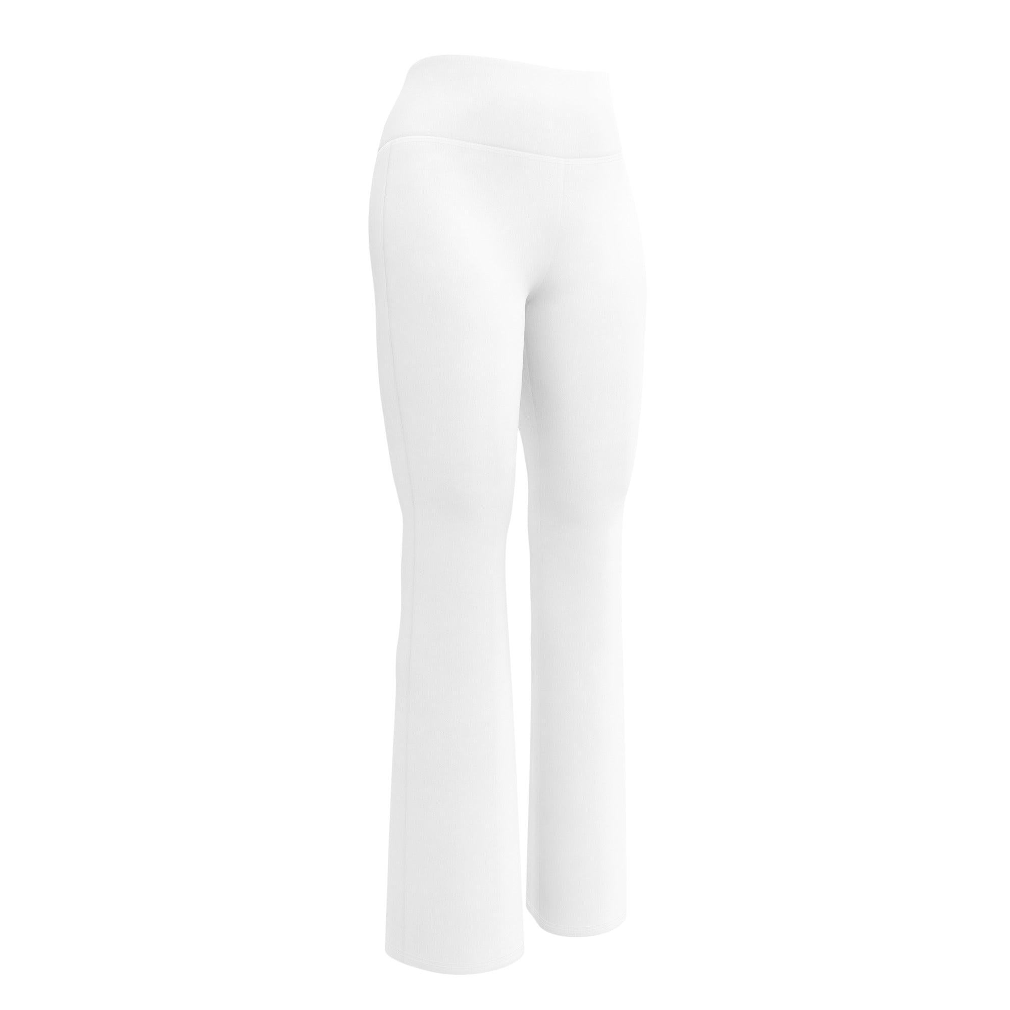 White Flare leggings - BELVANO Milan