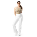 White Flare leggings - BELVANO Milan