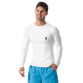 White Men's Rash Guard - BELVANO Milan