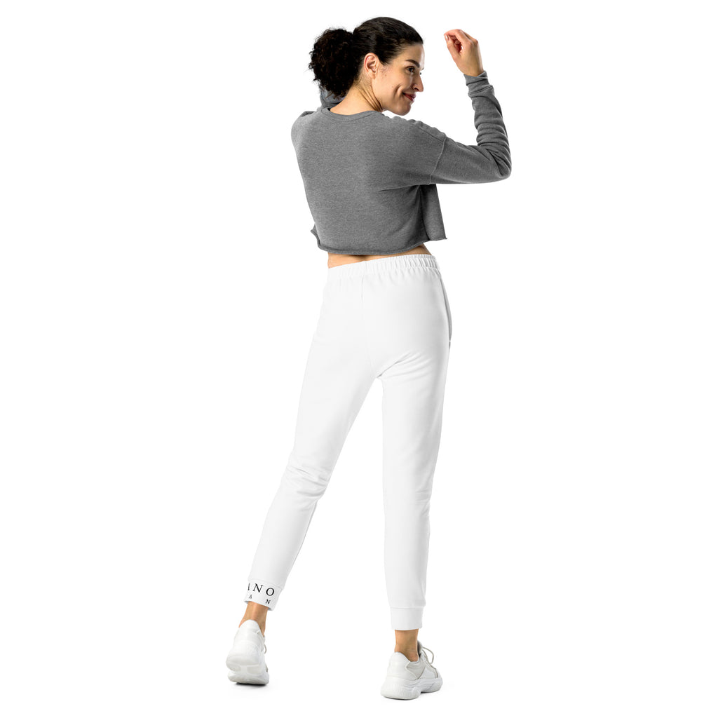 White Women's Joggers - BELVANO Milan