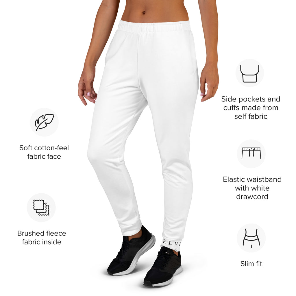 White Women's Joggers - BELVANO Milan