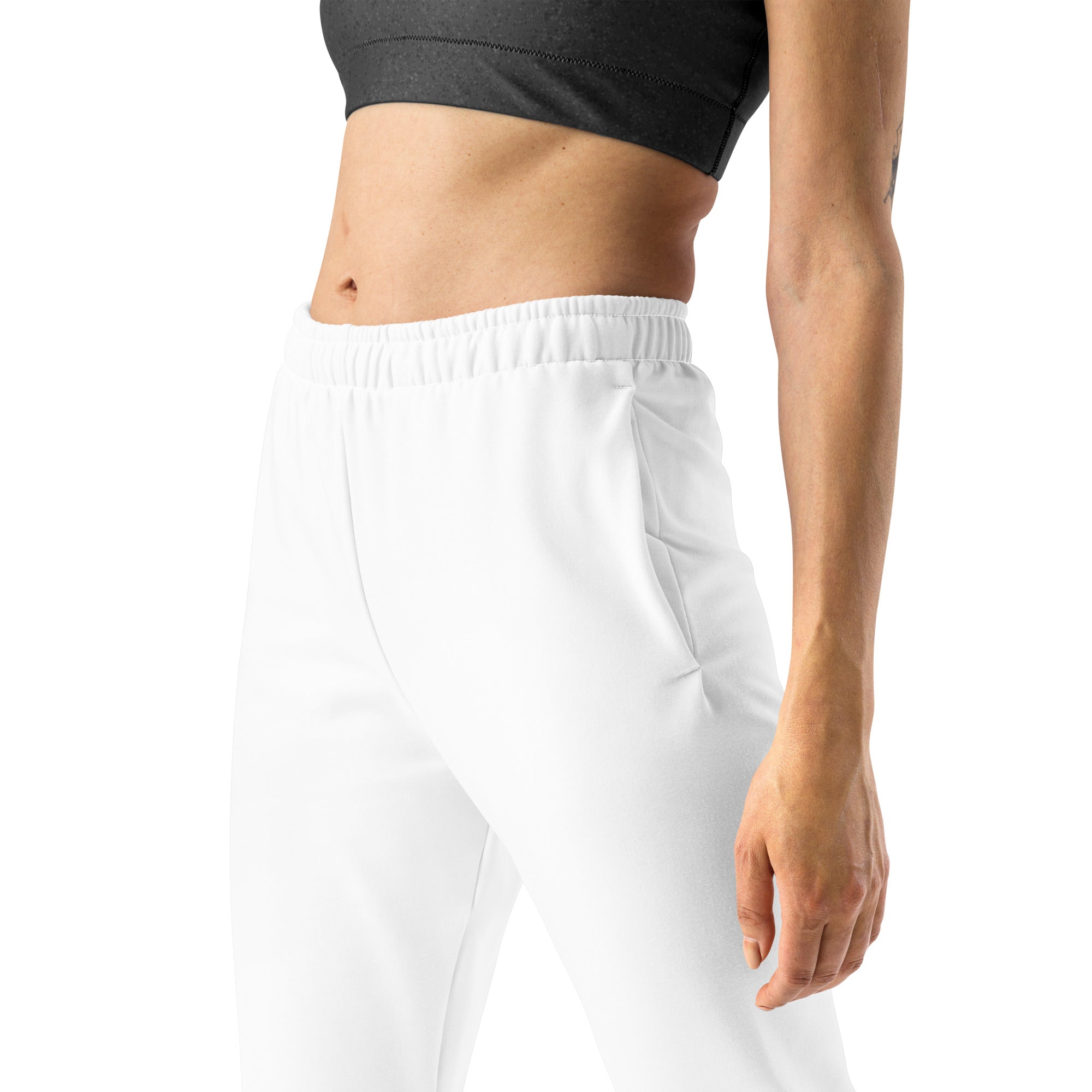 White Women's Joggers - BELVANO Milan
