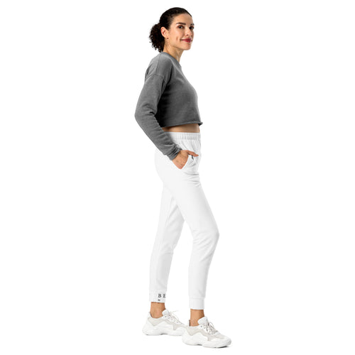 White Women's Joggers - BELVANO Milan