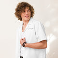 White Unisex button shirt - BELVANO Milan