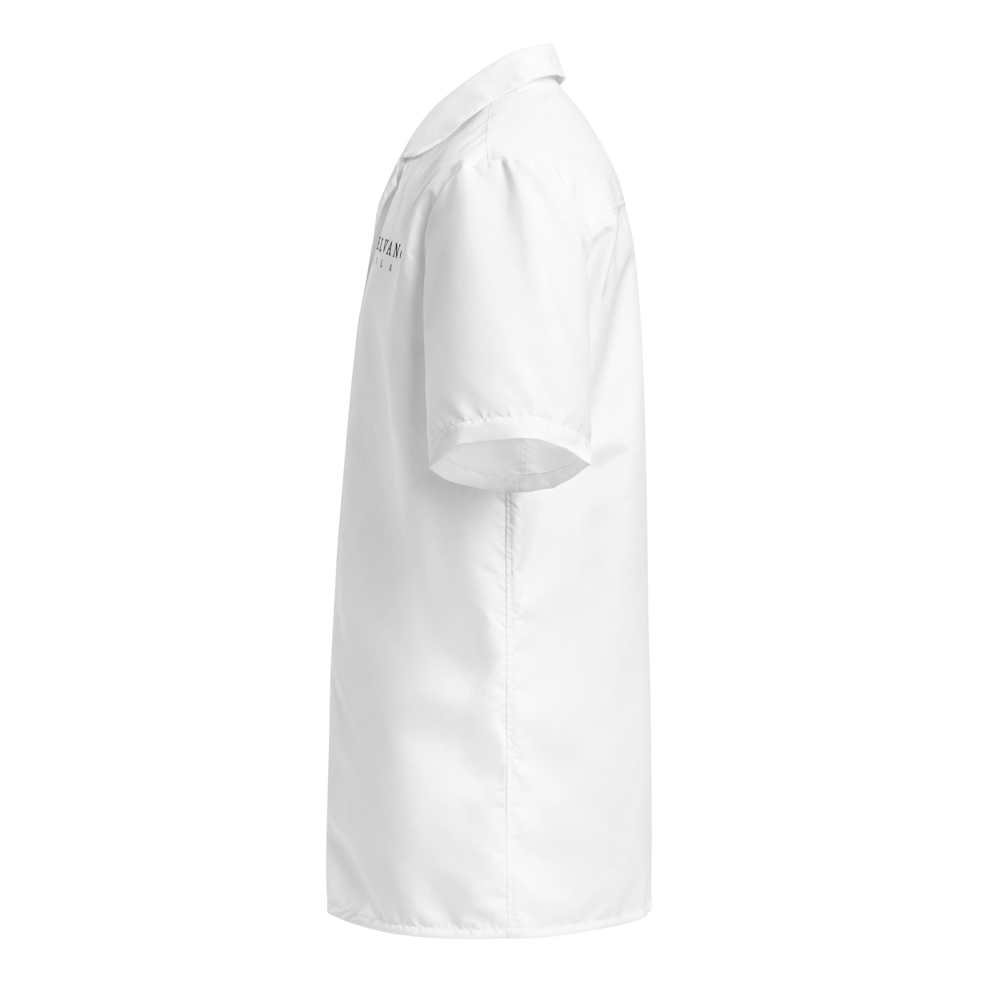 White Unisex button shirt - BELVANO Milan