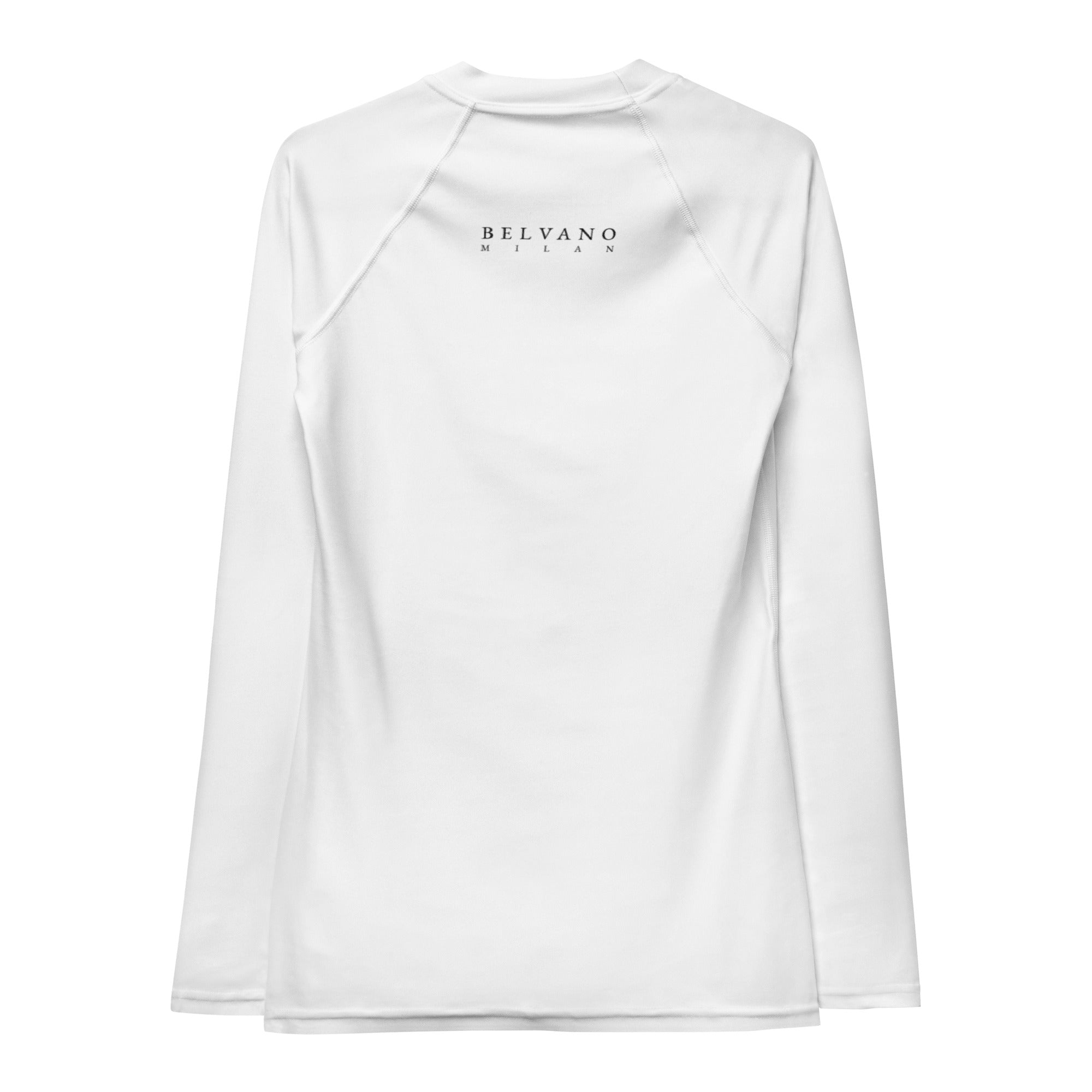 White Women's Rash Guard - BELVANO Milan