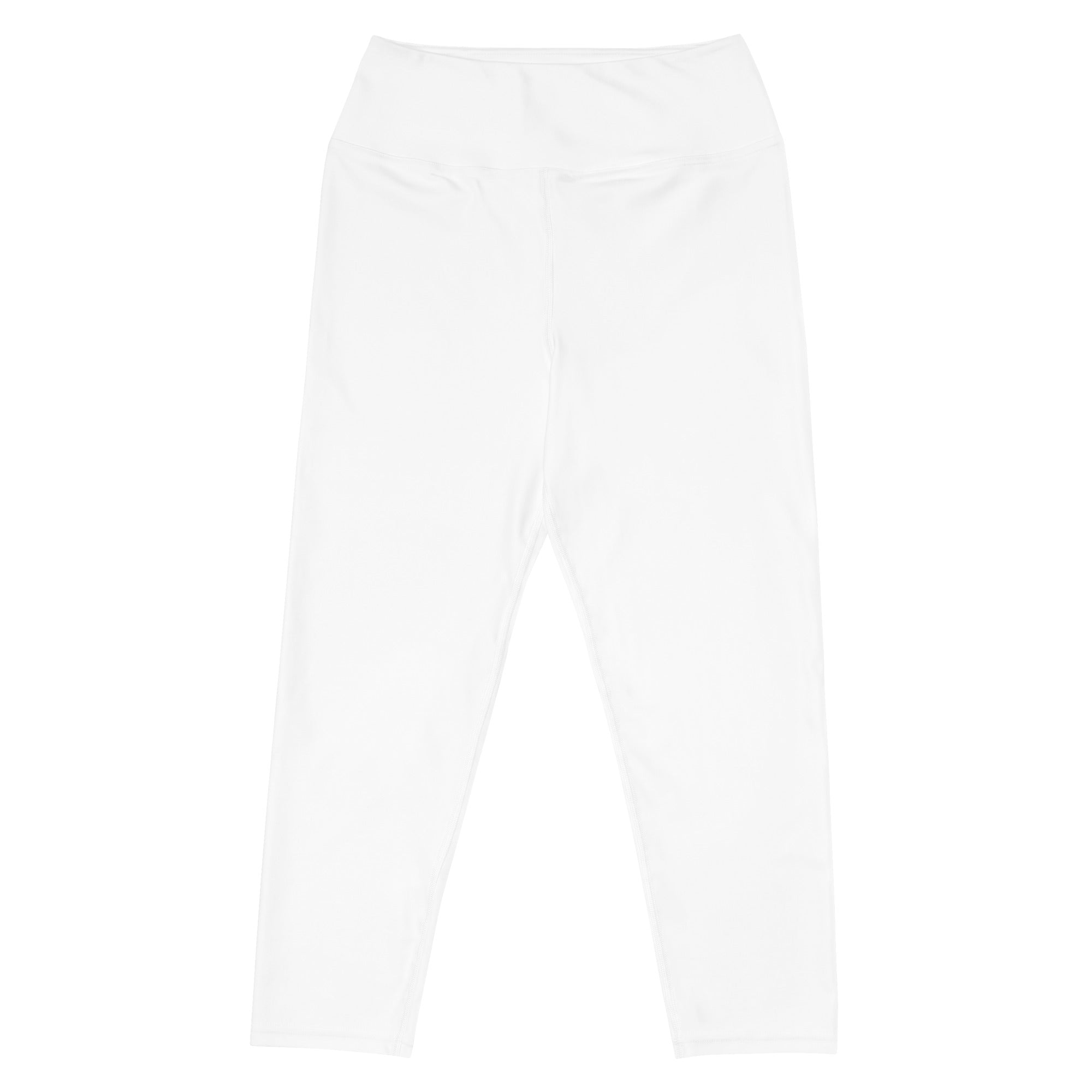 White Yoga Capri Leggings - BELVANO Milan