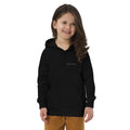 Black kids eco hoodie — BELVANO Milan
