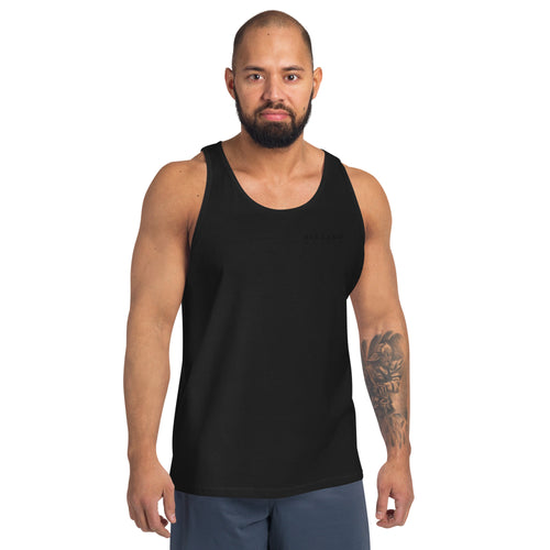 Black Men's Tank Top - BELVANO Milan