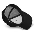 Black Trucker Cap - BELVANO Milan