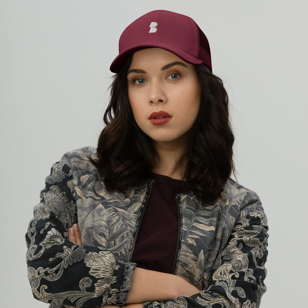 Cranberry Trucker Cap - BELVANO Milan