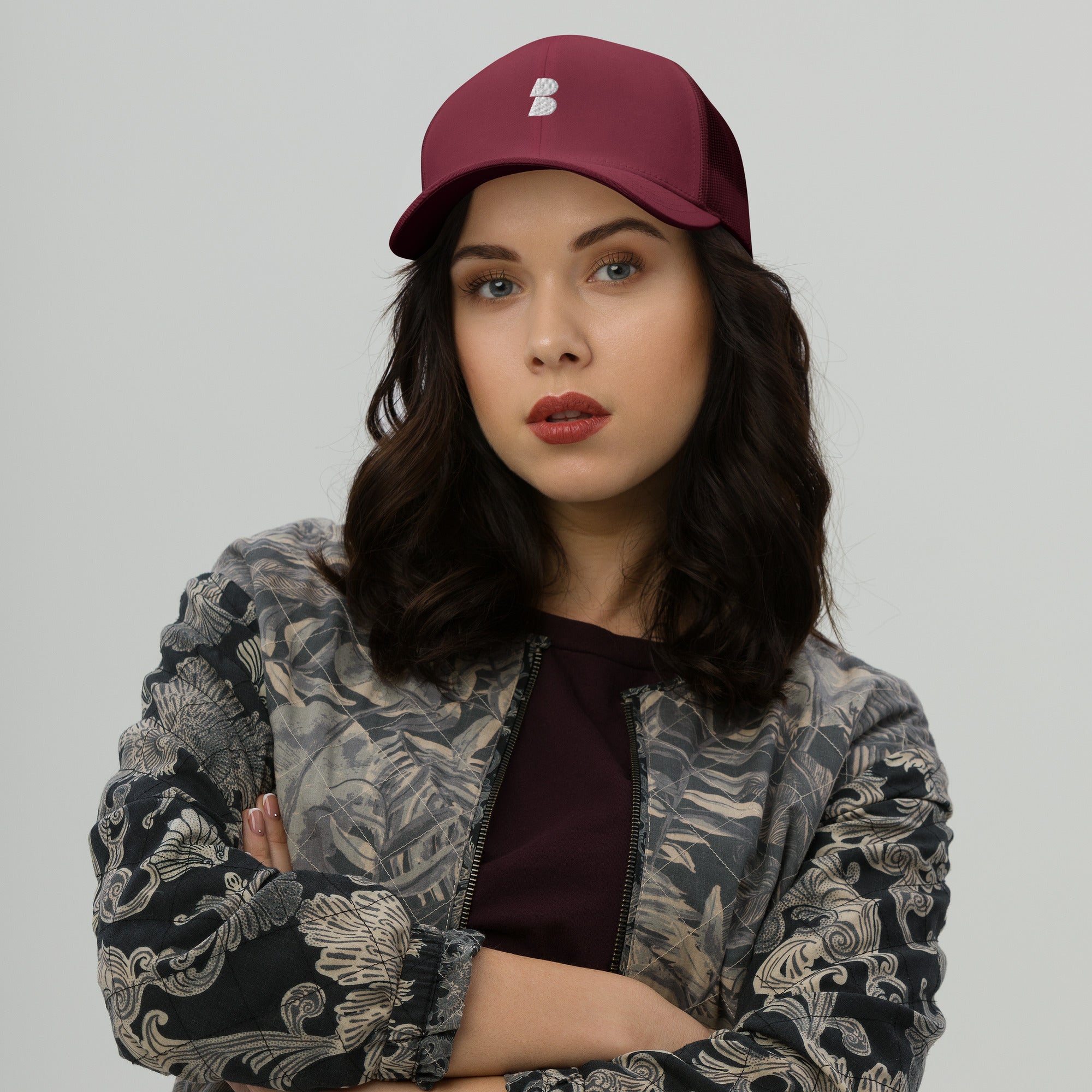 Cranberry Trucker Cap - BELVANO Milan