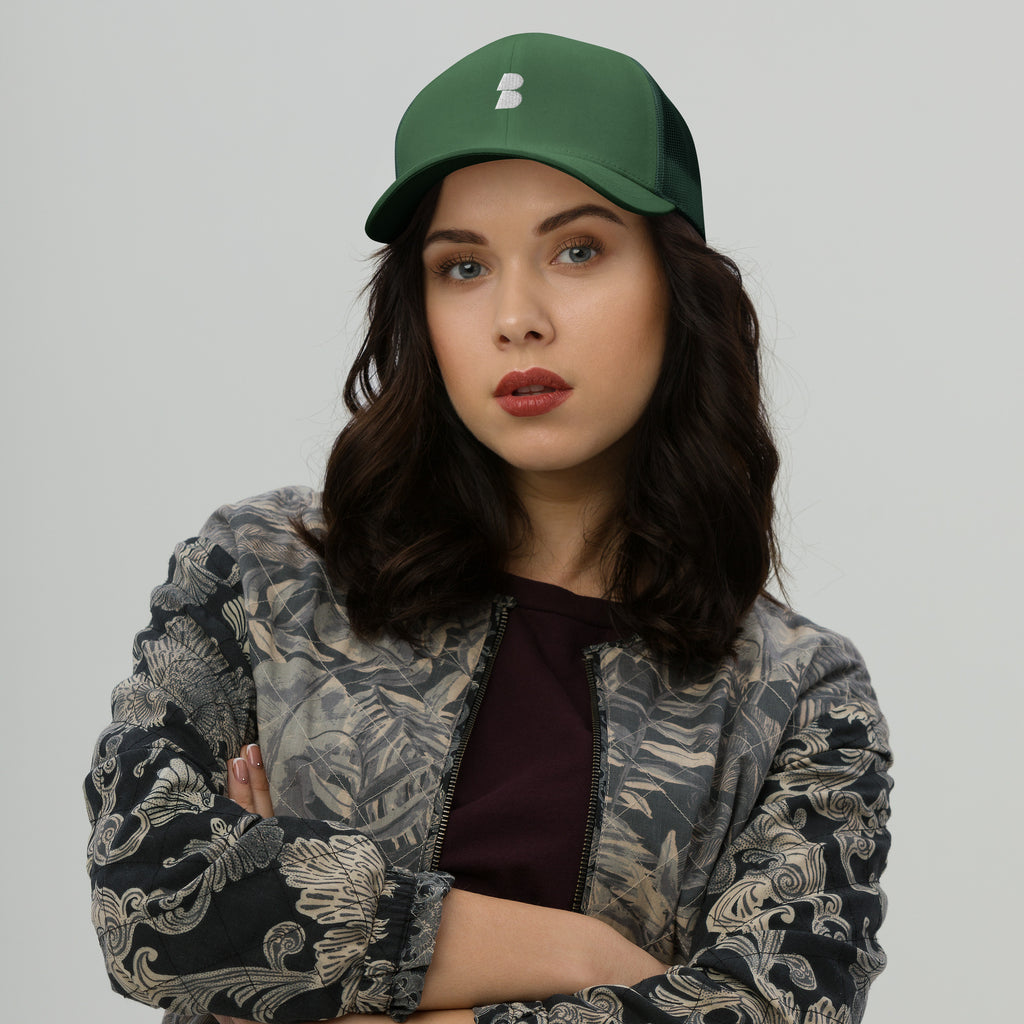 Evergreen Trucker Cap - BELVANO Milan