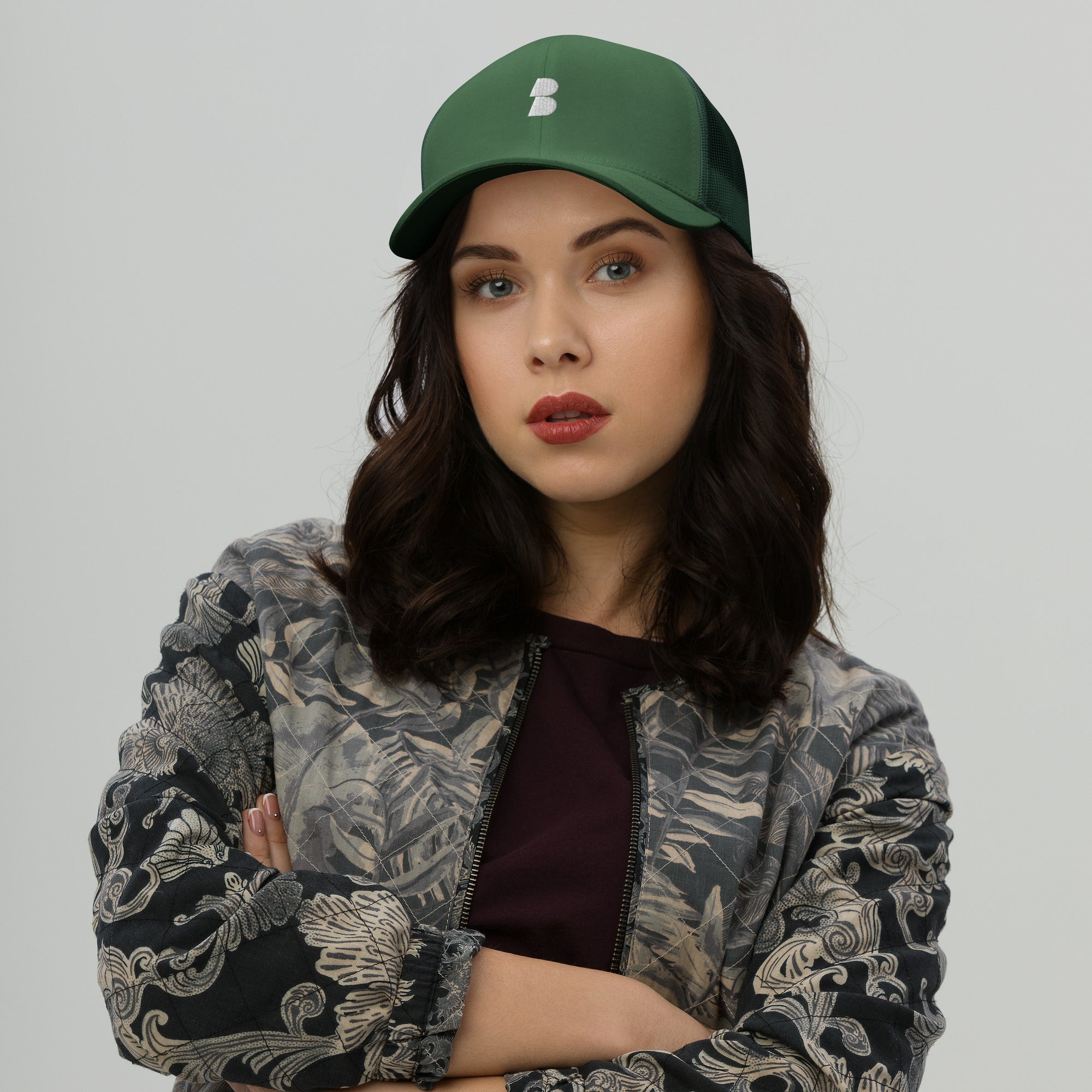 Evergreen Trucker Cap - BELVANO Milan