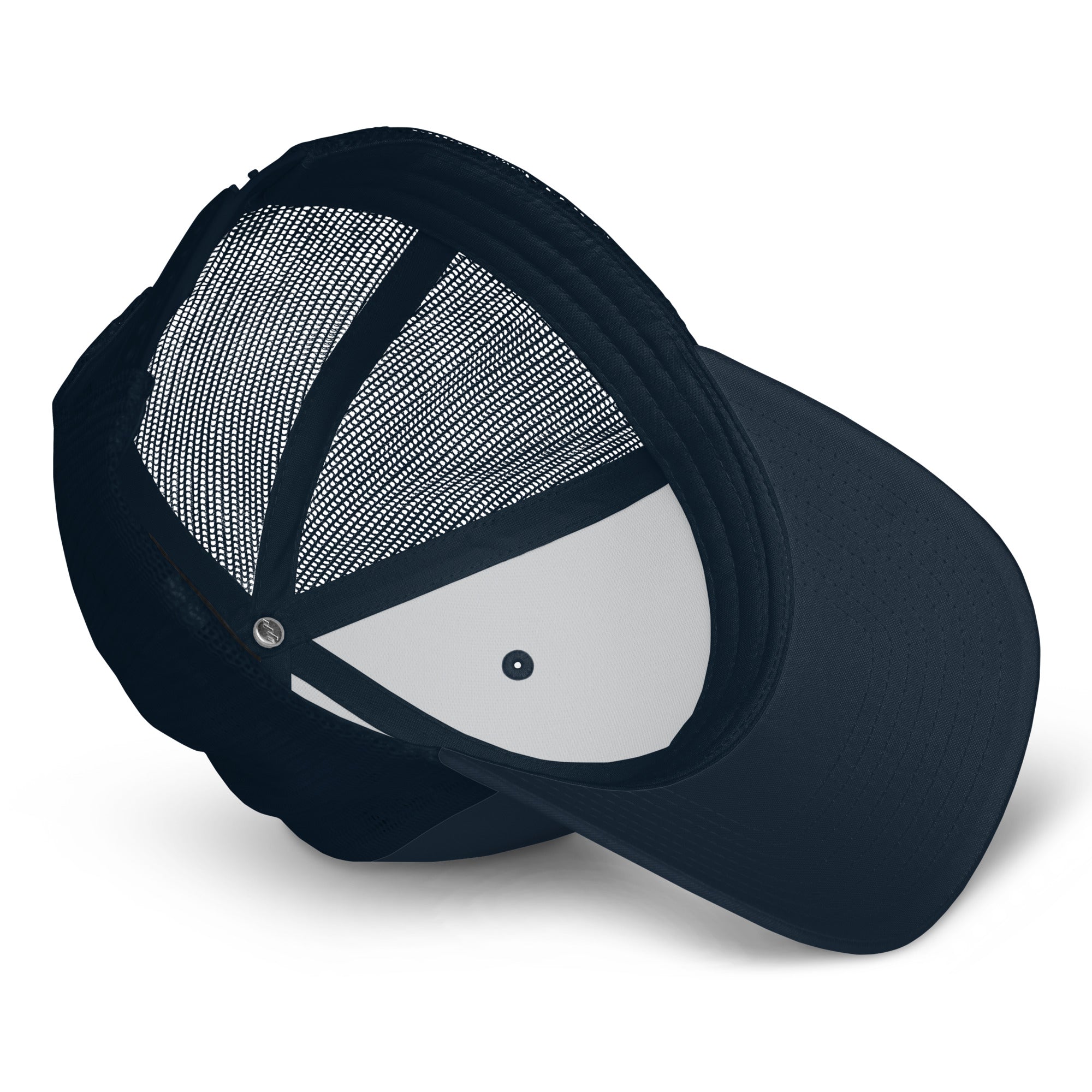 Navy Trucker Cap - BELVANO Milan