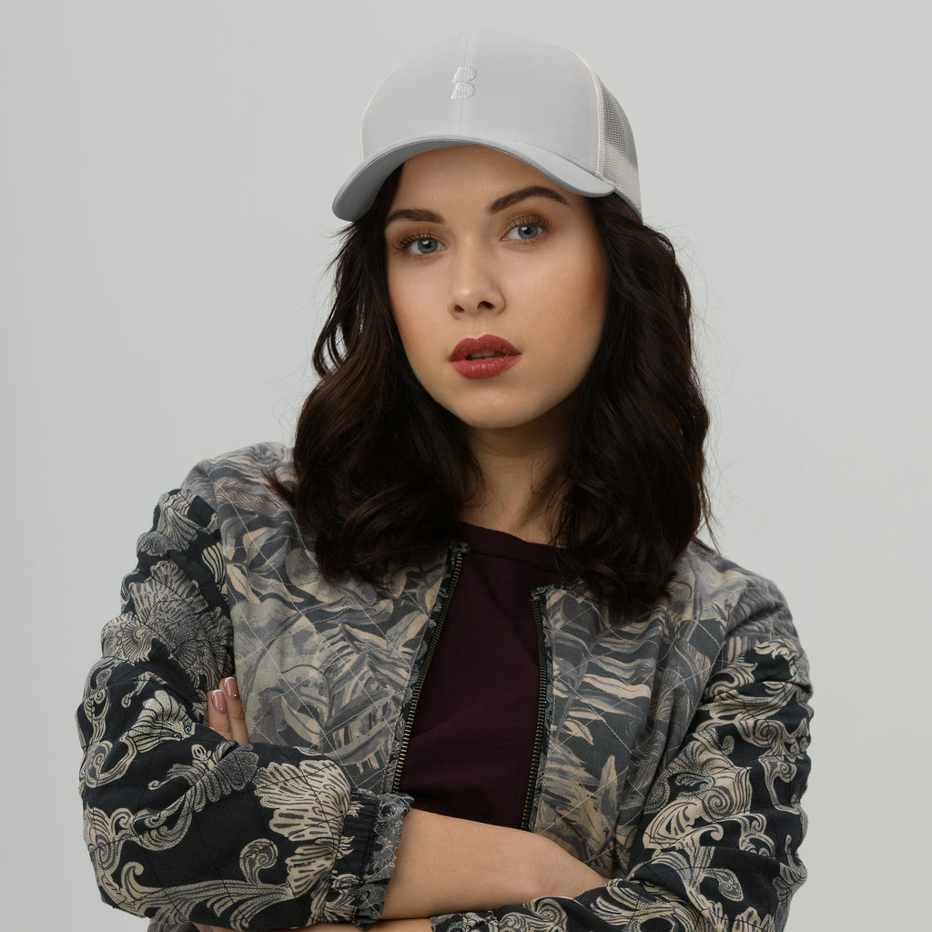 Silver Trucker Cap - BELVANO Milan