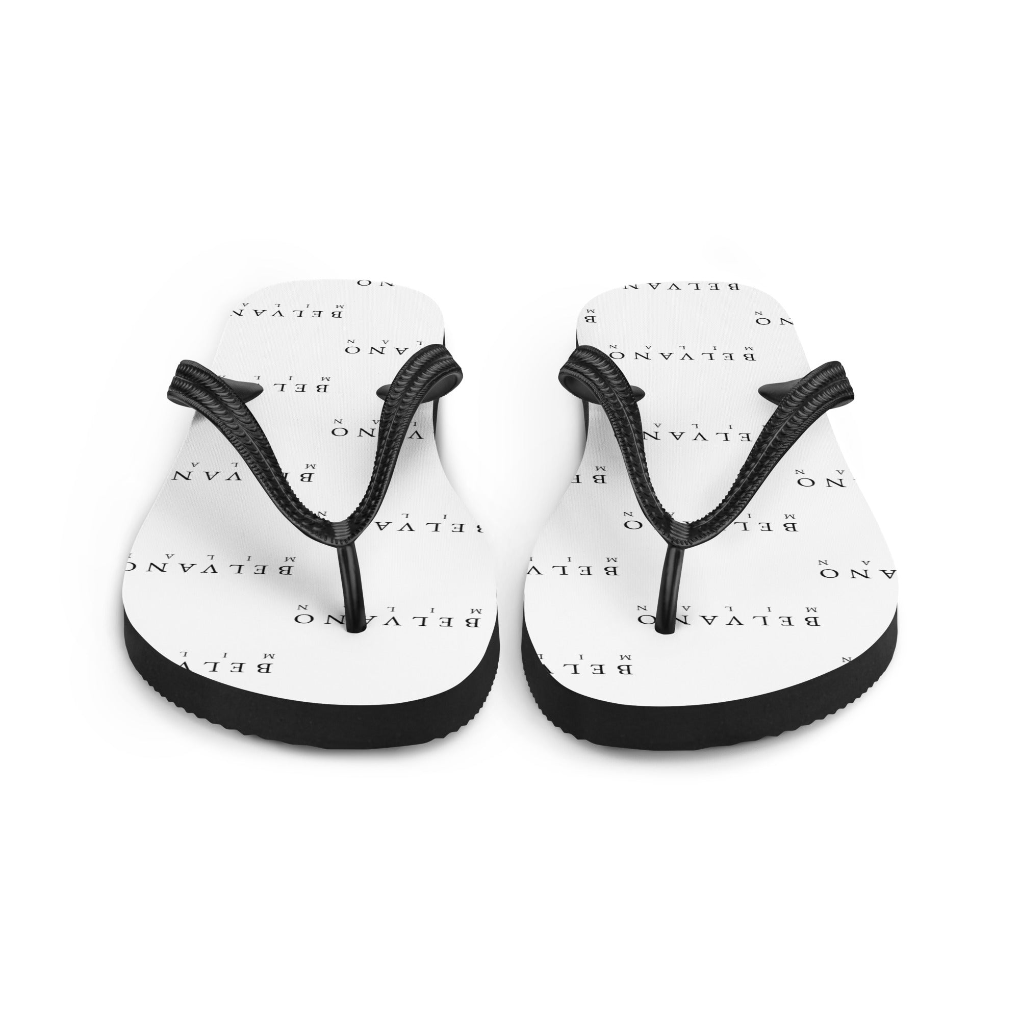 White Flip-Flops - BELVANO Milan