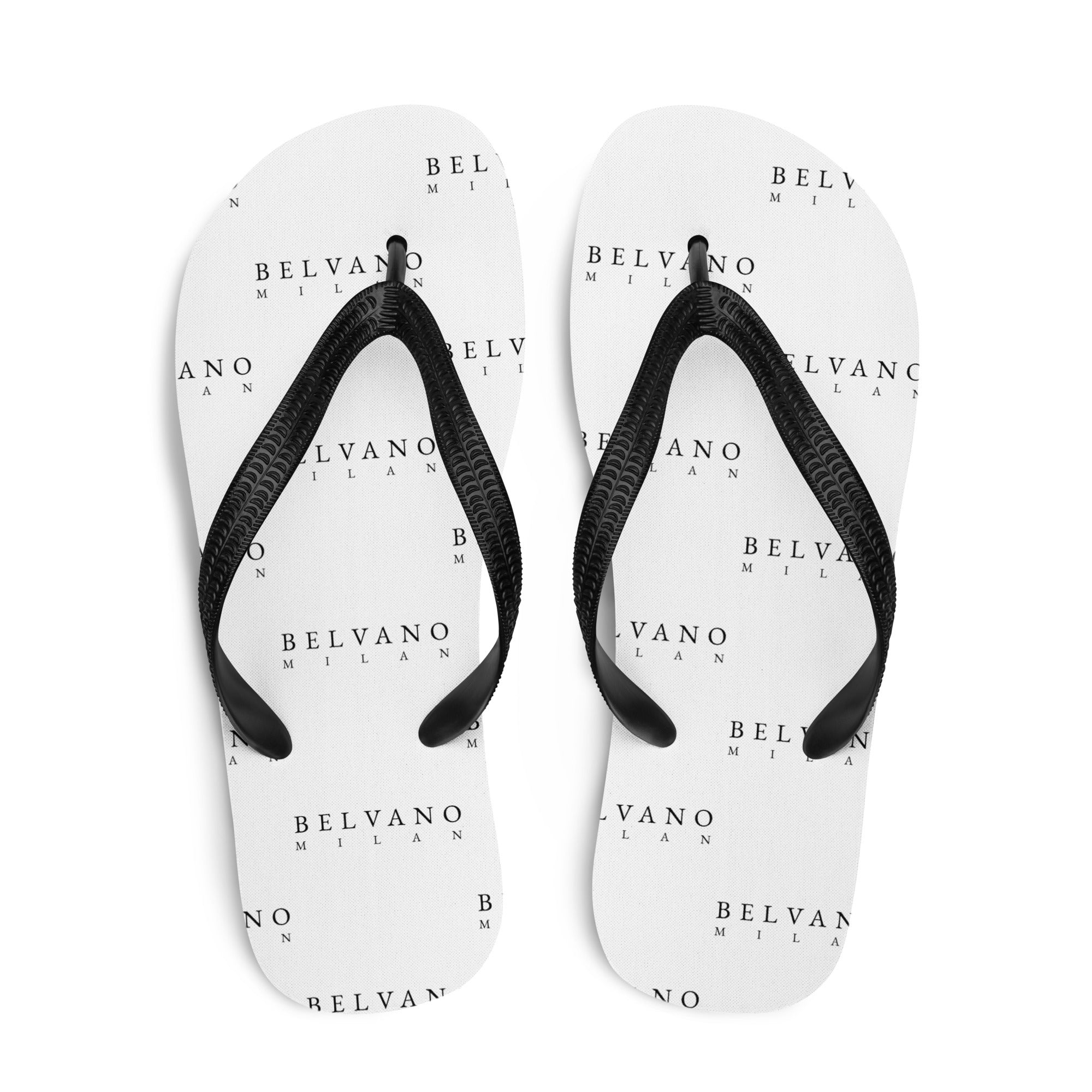 White Flip-Flops - BELVANO Milan