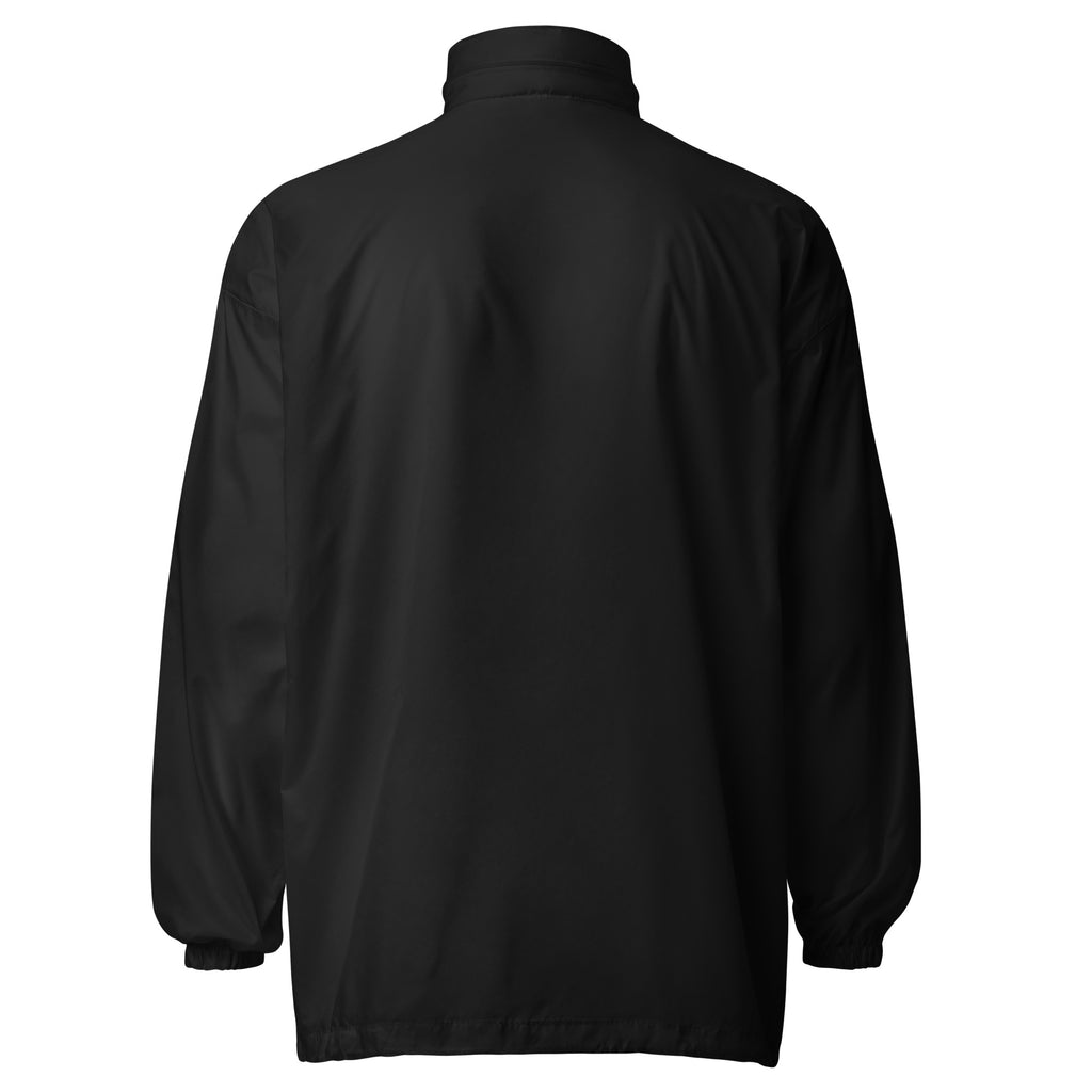 Black Unisex windbreaker - BELVANO Milan