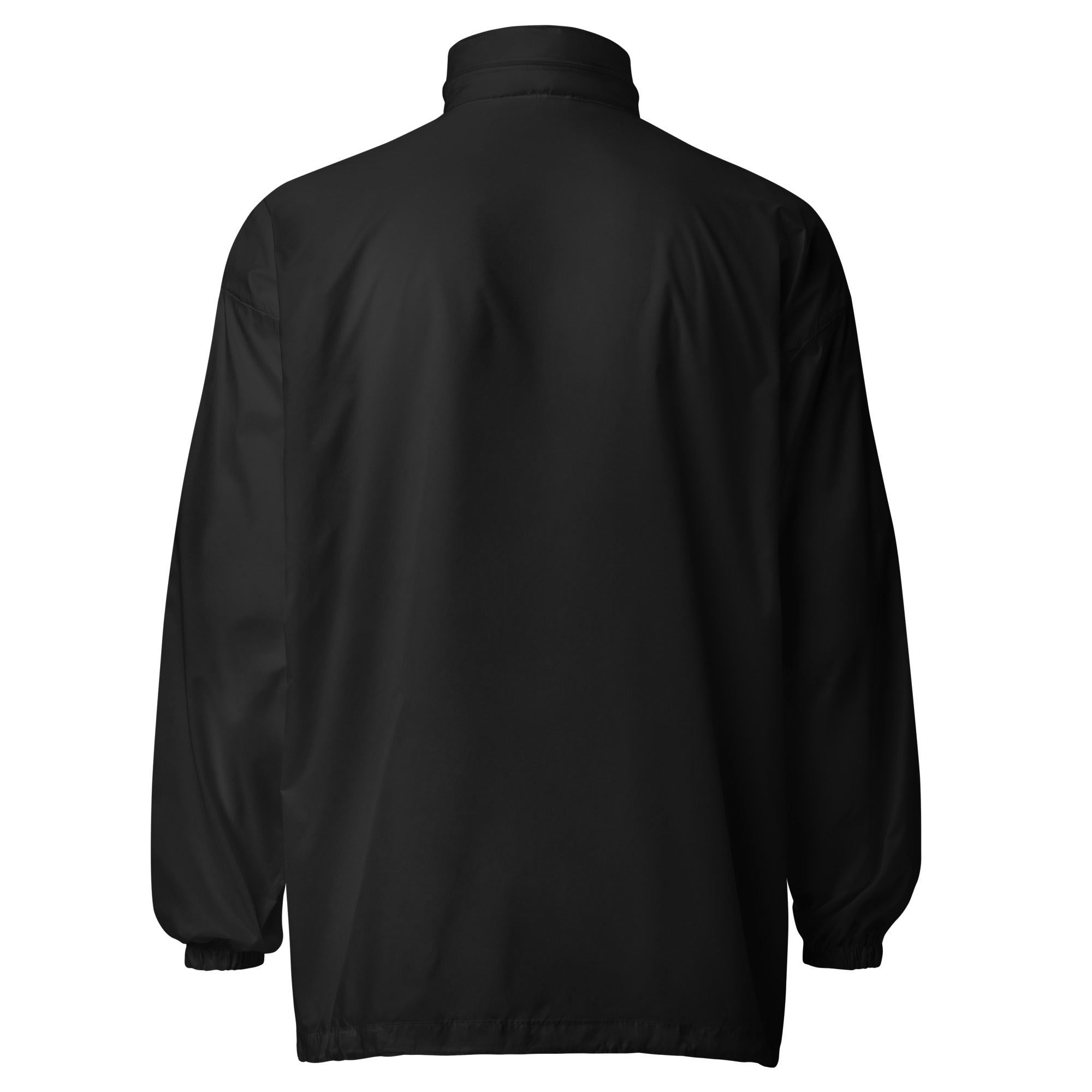 Black Unisex windbreaker - BELVANO Milan