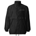 Black Unisex windbreaker - BELVANO Milan