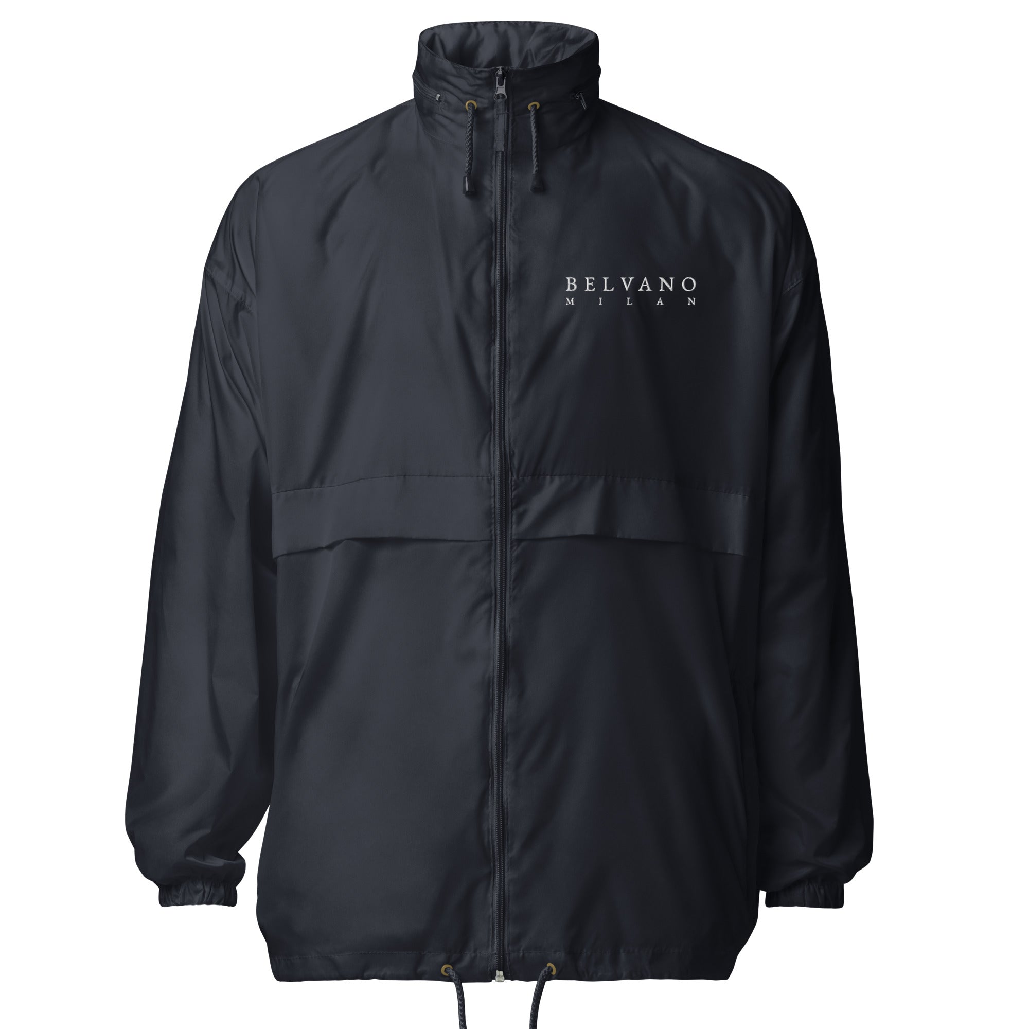 Navy Unisex windbreaker - BELVANO Milan
