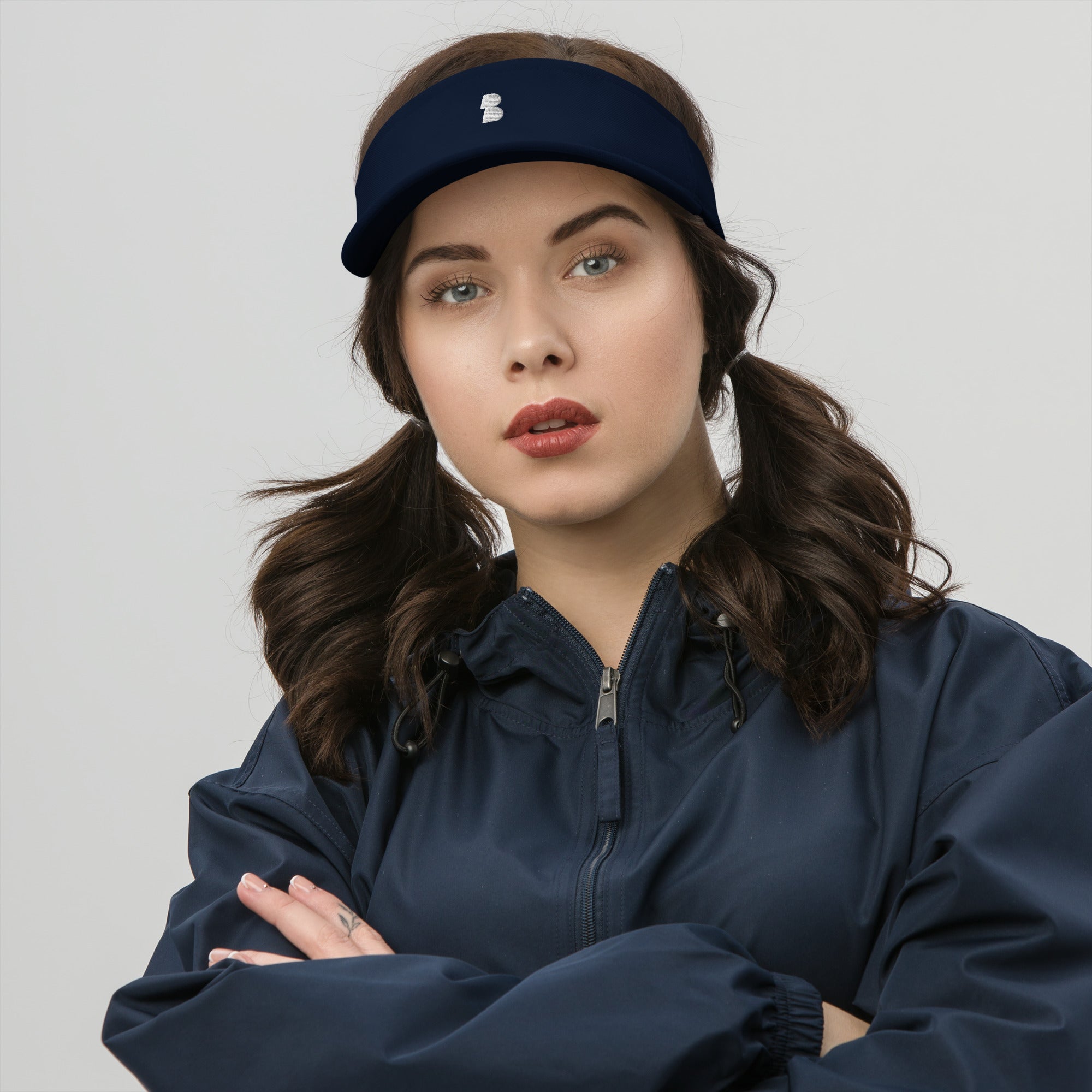 Navy Visor - BELVANO Milan