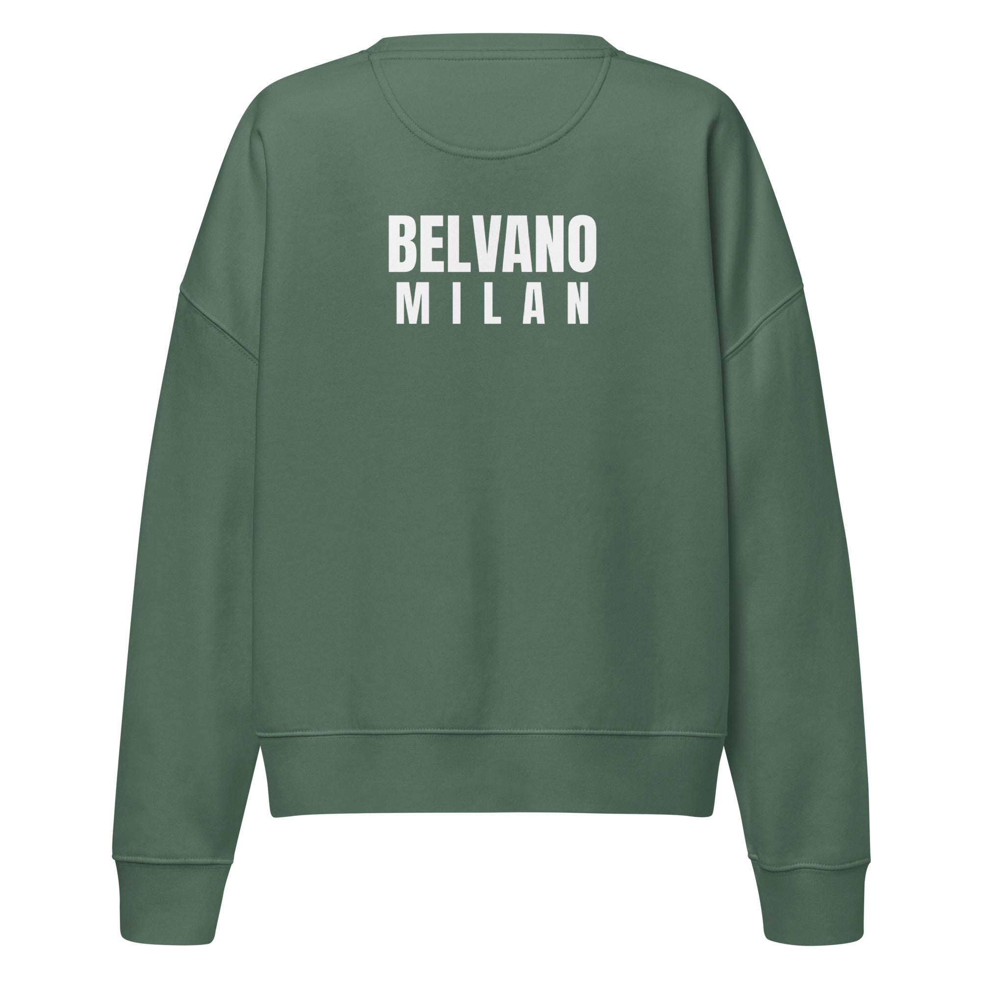 Green Bay Women’s organic crew neck sweatshirt - BELVANO Milan