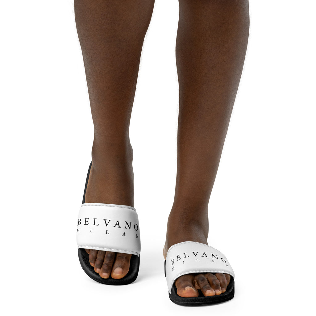 Black Women's slides - BELVANO Milan