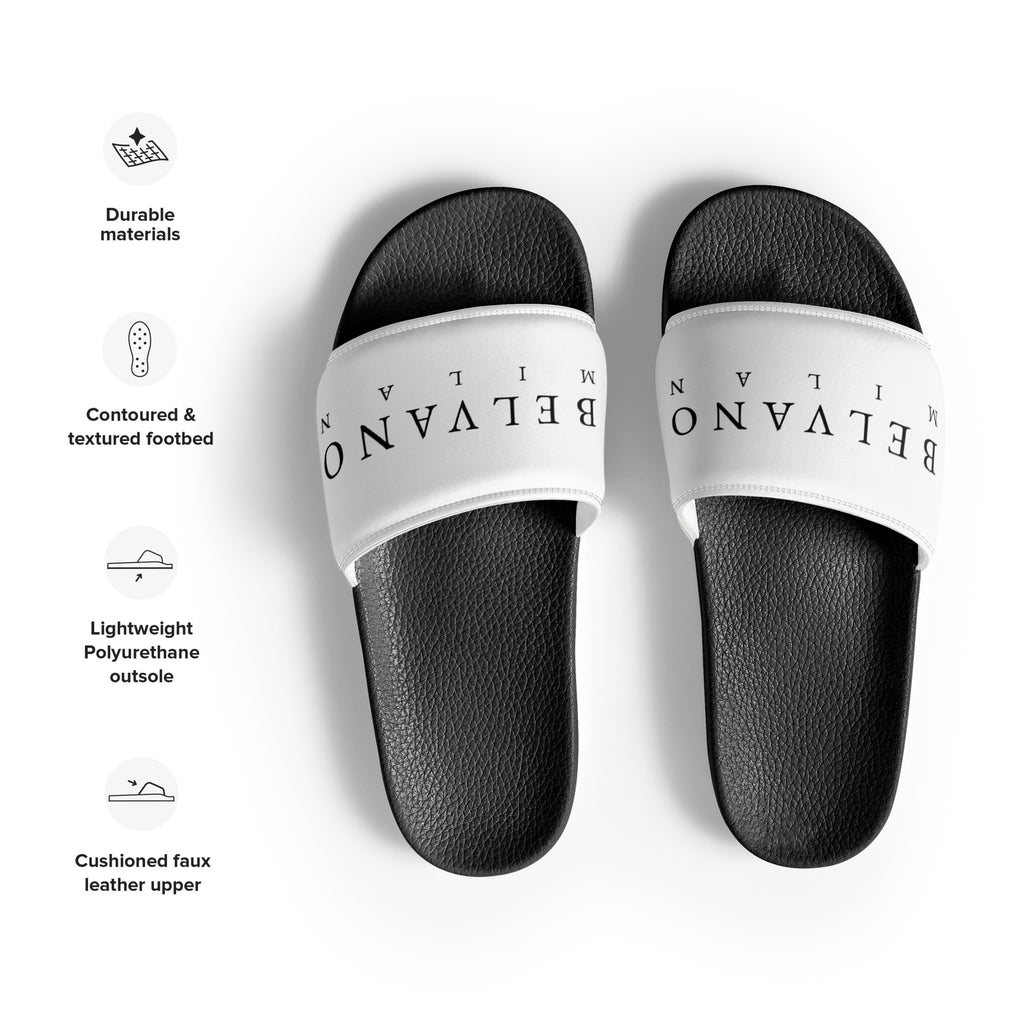 Black Women's slides - BELVANO Milan